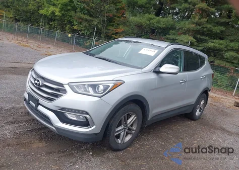 2017 Hyundai Santa Fe Sport 2.4L from USA, damaged, VIN 5XYZUDLB8HG497191